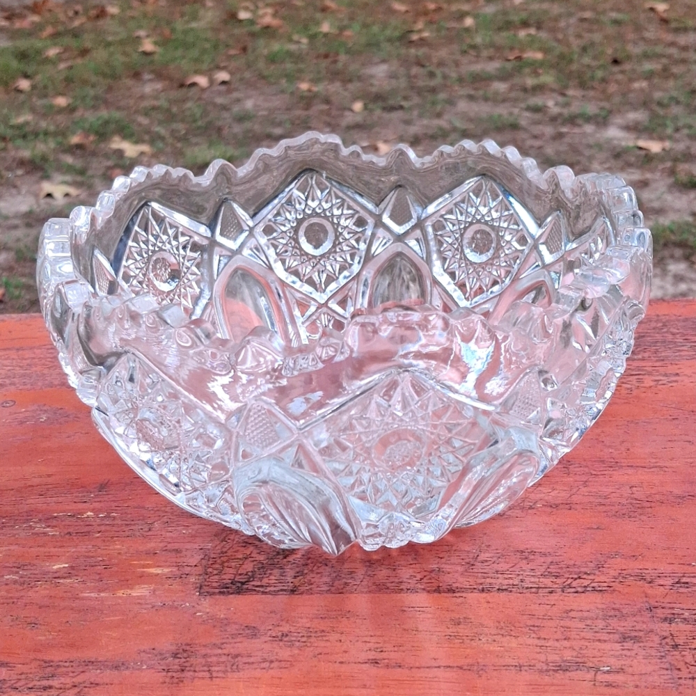 A crystal Punchbowl